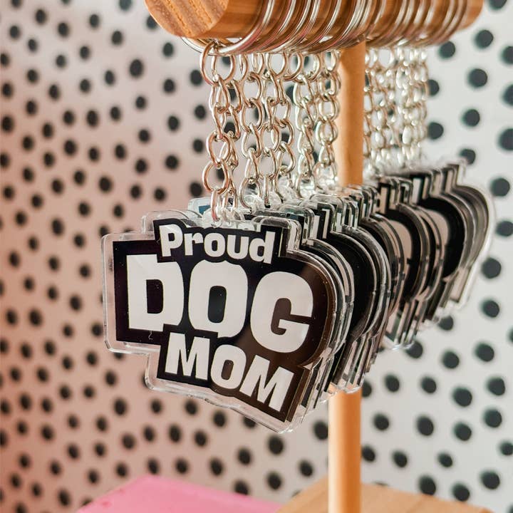 Portachiavi Mamma orgogliosa di cane per la vendita all'ingrosso da parte di Molly's World