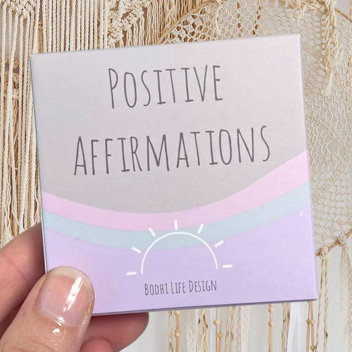 Positive Affirmation Cards for wholesale by Bodhi Life Design