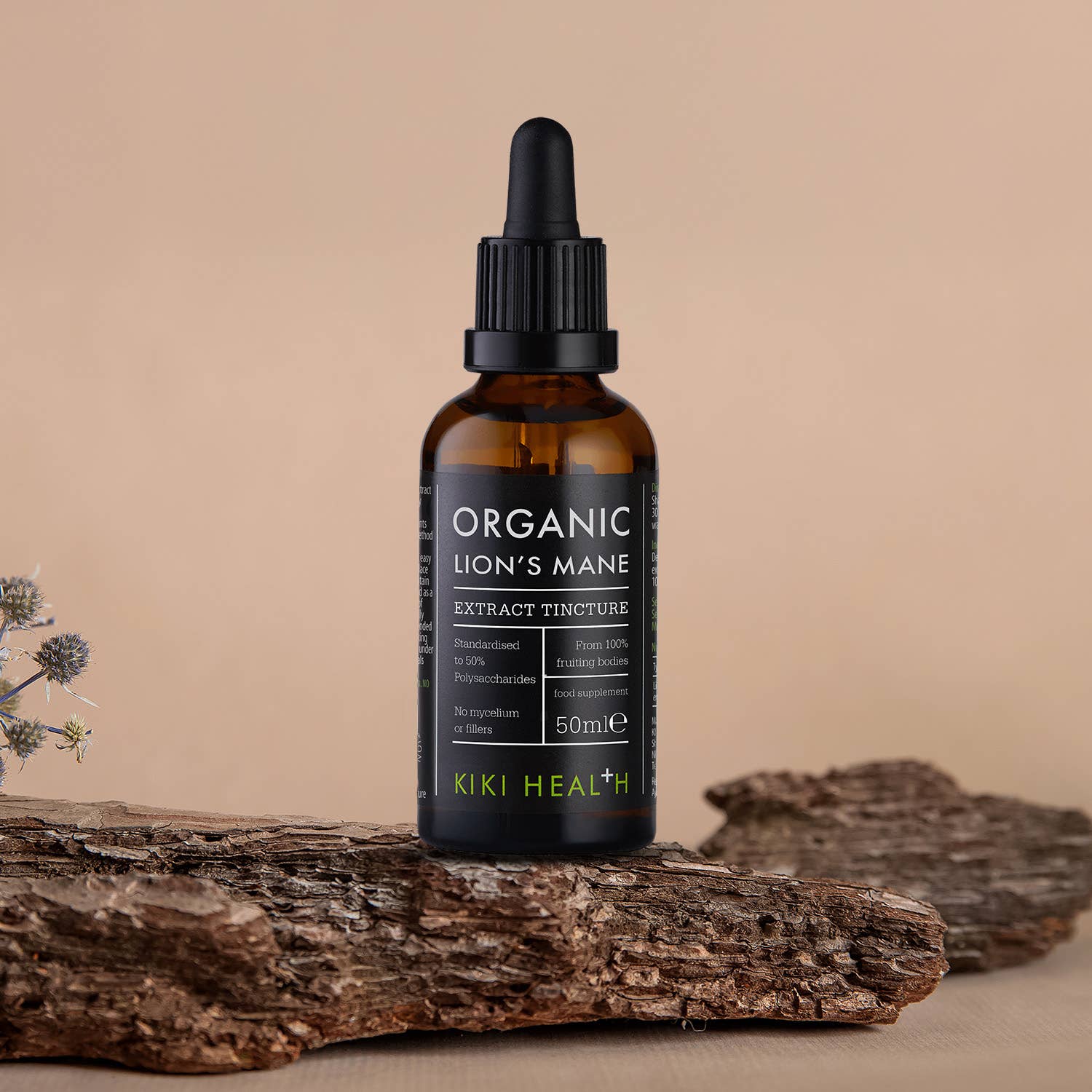 KIKI Health – wholesale Tincture – Organic Lion's Mane Mushroom Extract Tincture - 50ml3