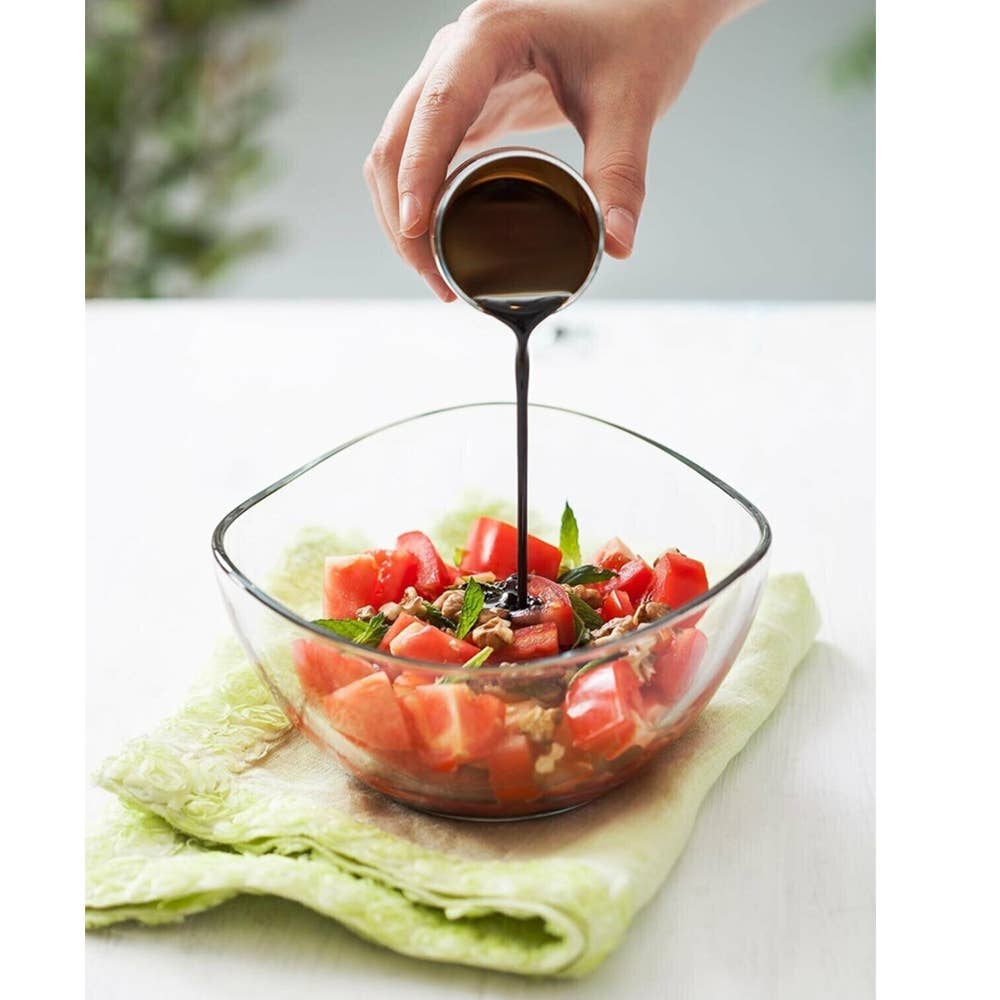 Hakan - Vente Bol - Bols à mélanger en verre Vira, grands bols ronds pour préparation de salades, 32,23