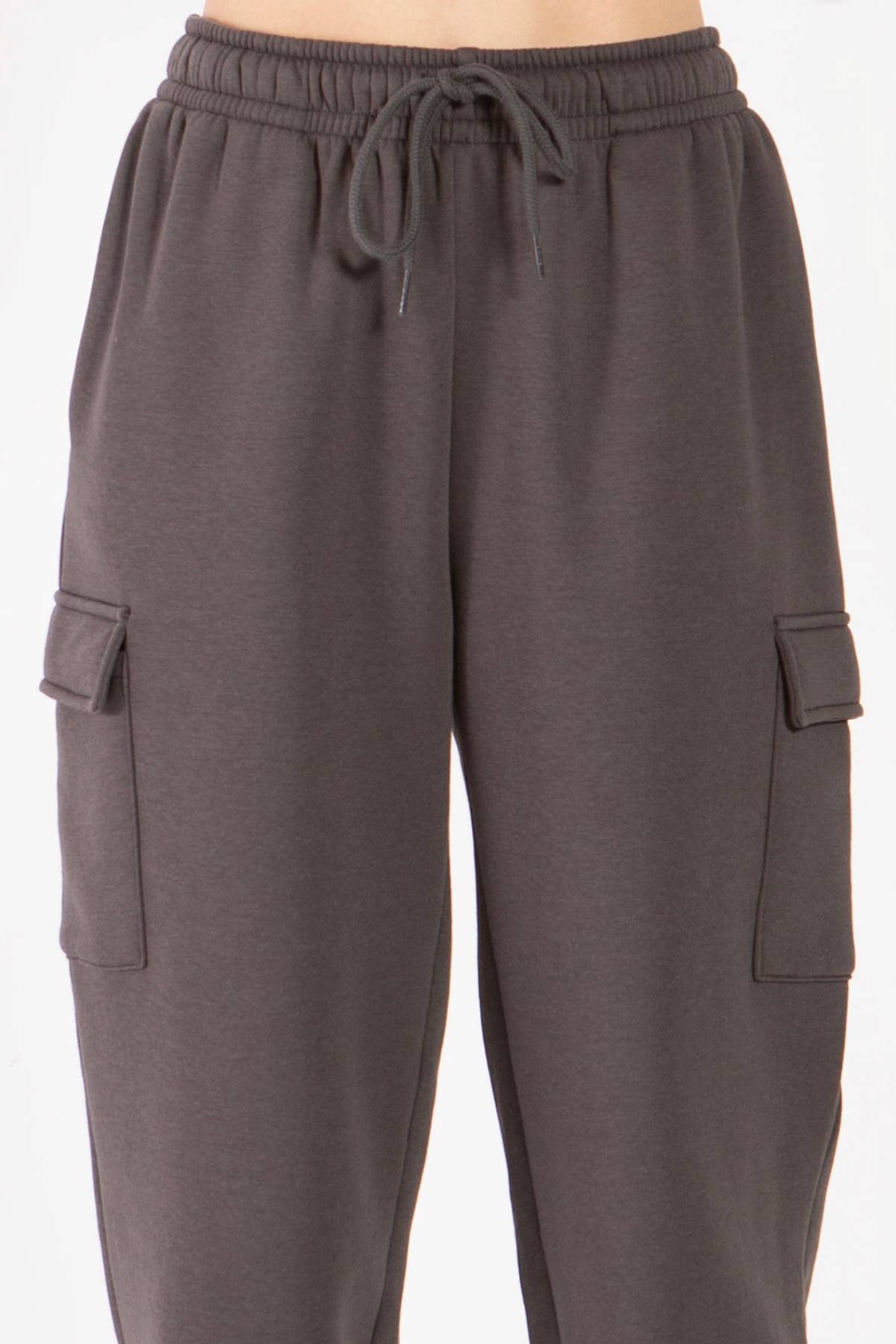 Color 5 – wholesale Joggingbyxor - Dam – Oversized baggy sweatpants med fleecematerial och cargo-joggerstil19