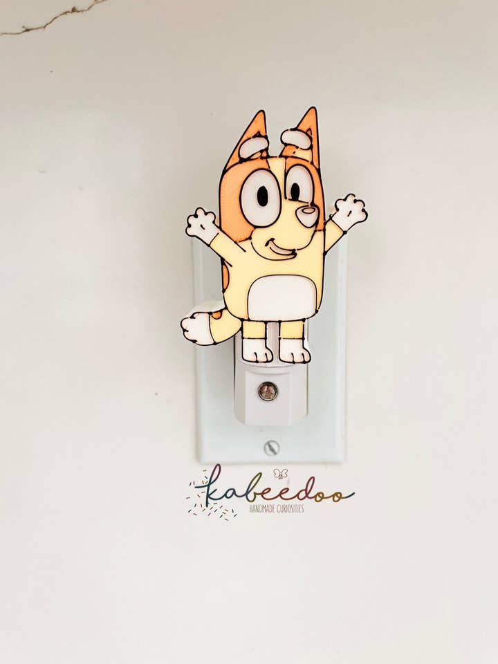 Bingo led night light for nursery and kid room decor for wholesale by Kabeedoo