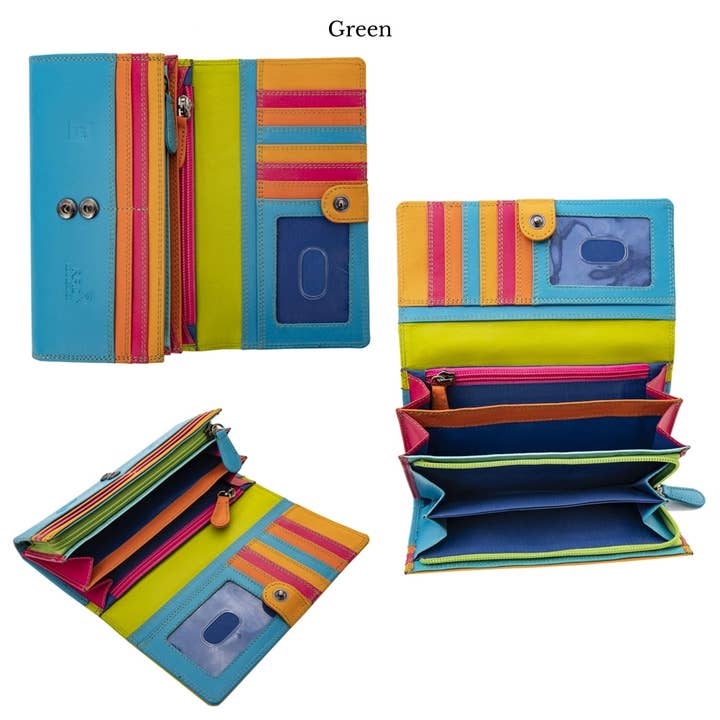 PRIMEHIDE - Wholesale Wallet - Women's - London Collection Large Matinee Purse - 60891