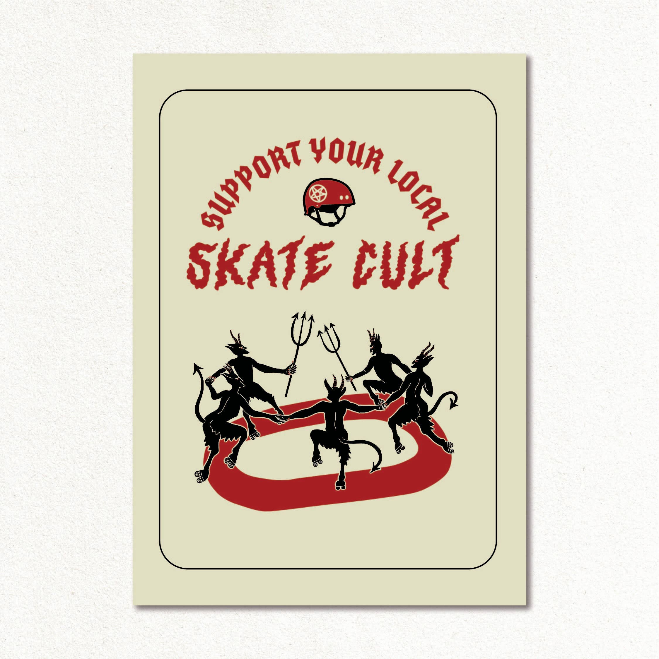 Create & Skate Factory - Wholesale Art Print - Skate Cult Art Print2