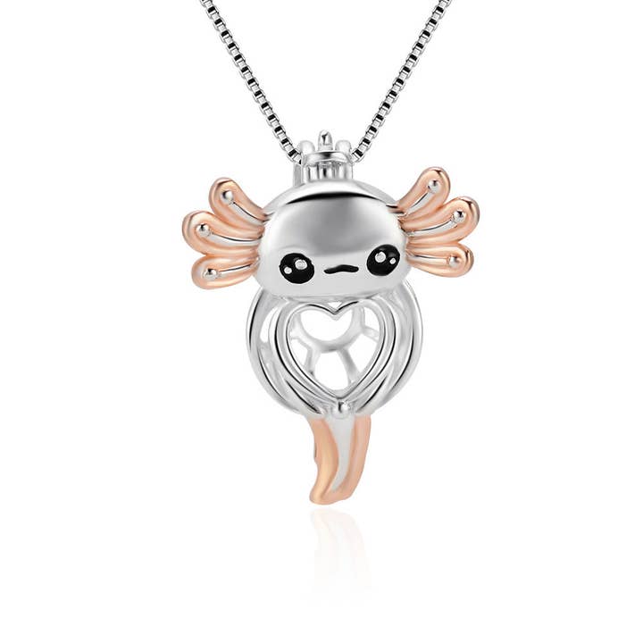 Pendentif Axolotl en argent sterling pour la vente par Island Pearl Traders
