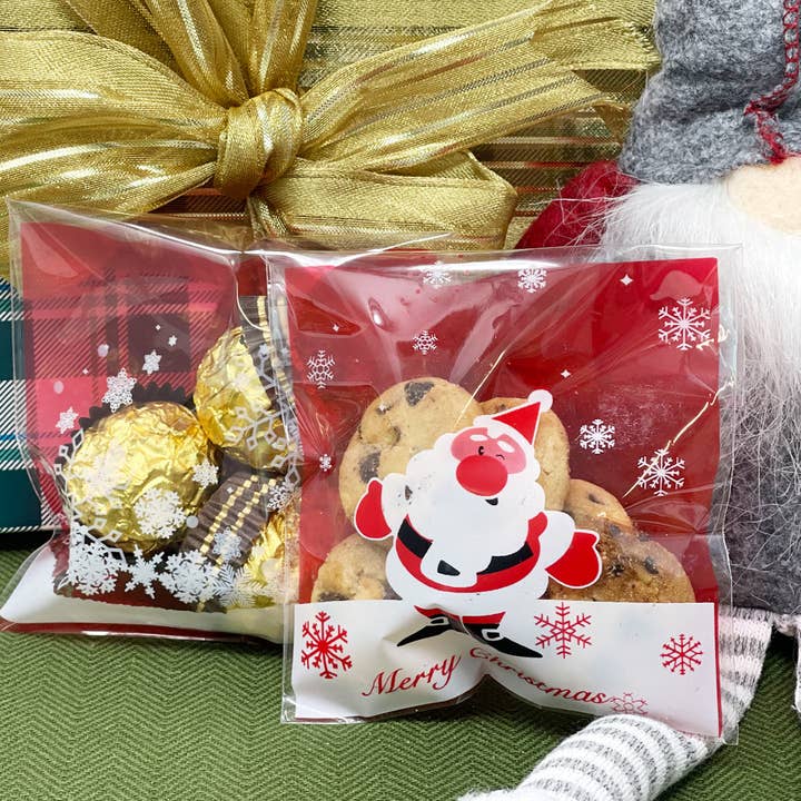 Wrapables.com - Wholesale Food Storage Wrap/Bag - Wrapables Transparent Self-Adhesive 4" x 4" Candy Cookie Bag11