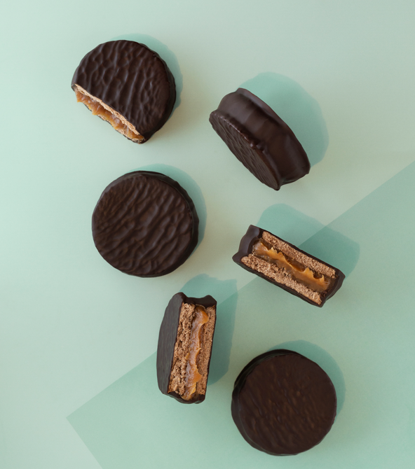 Premium Brand – wholesale Biscuit – Havanna | Vegan Alfajor | 4 units | 280 grams1