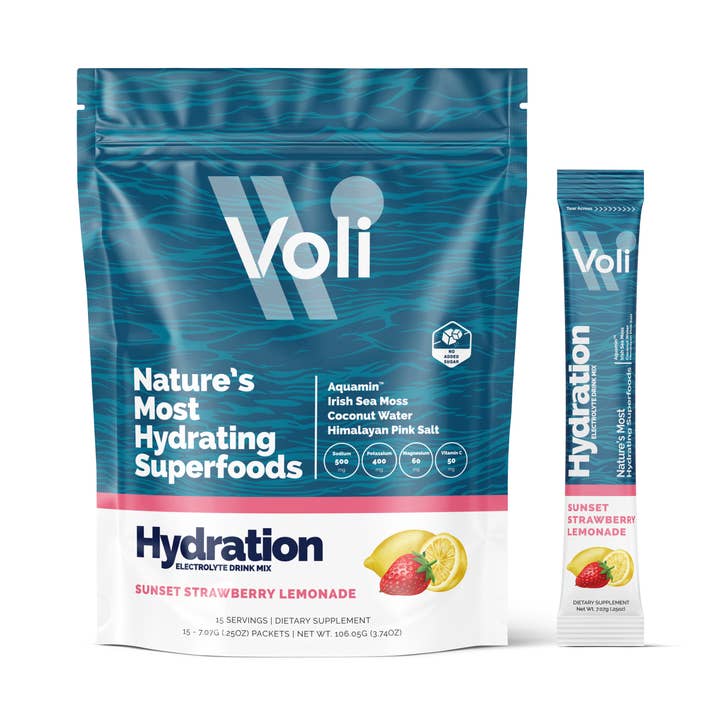 Voli Hydration - Sunset Strawberry Lemonade for wholesale by Voli Wellness