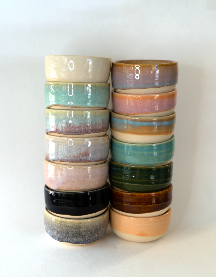 Swan City Ceramics - Wholesale Condiment/Dip Bowl - Condiment Cup, Ramekin Dish, Handmade Ceramic6