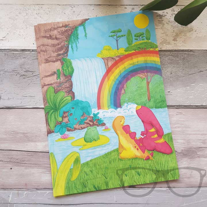 Regnbue Kunsttryk A4 og A5 for engroshandel hos Mini Geek Boutique