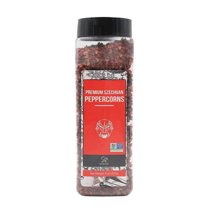 soeos – Großhandel Pfeffer/Pfefferkörner – Premium-Szechuan-Pfefferkörner, 8 oz