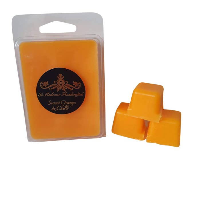 Barre fondante à l'orange douce et au piment pour la vente par St Andrews Handcrafted