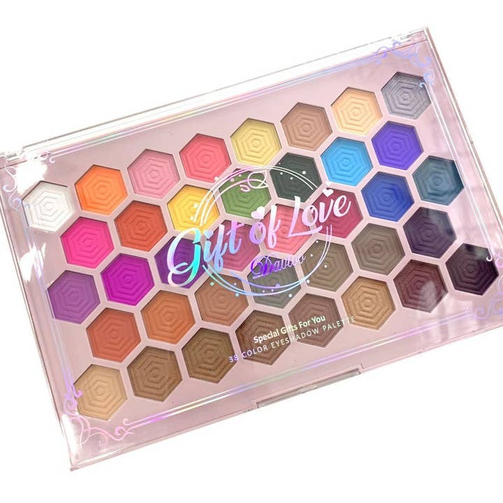 Flerfärgad ögonskuggspalett - 38 fantastiska nyanser för wholesale av FurDecoration