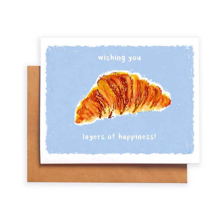 Lagen van Geluk | Wenskaart voor wholesale door Janine Payne Illustrations