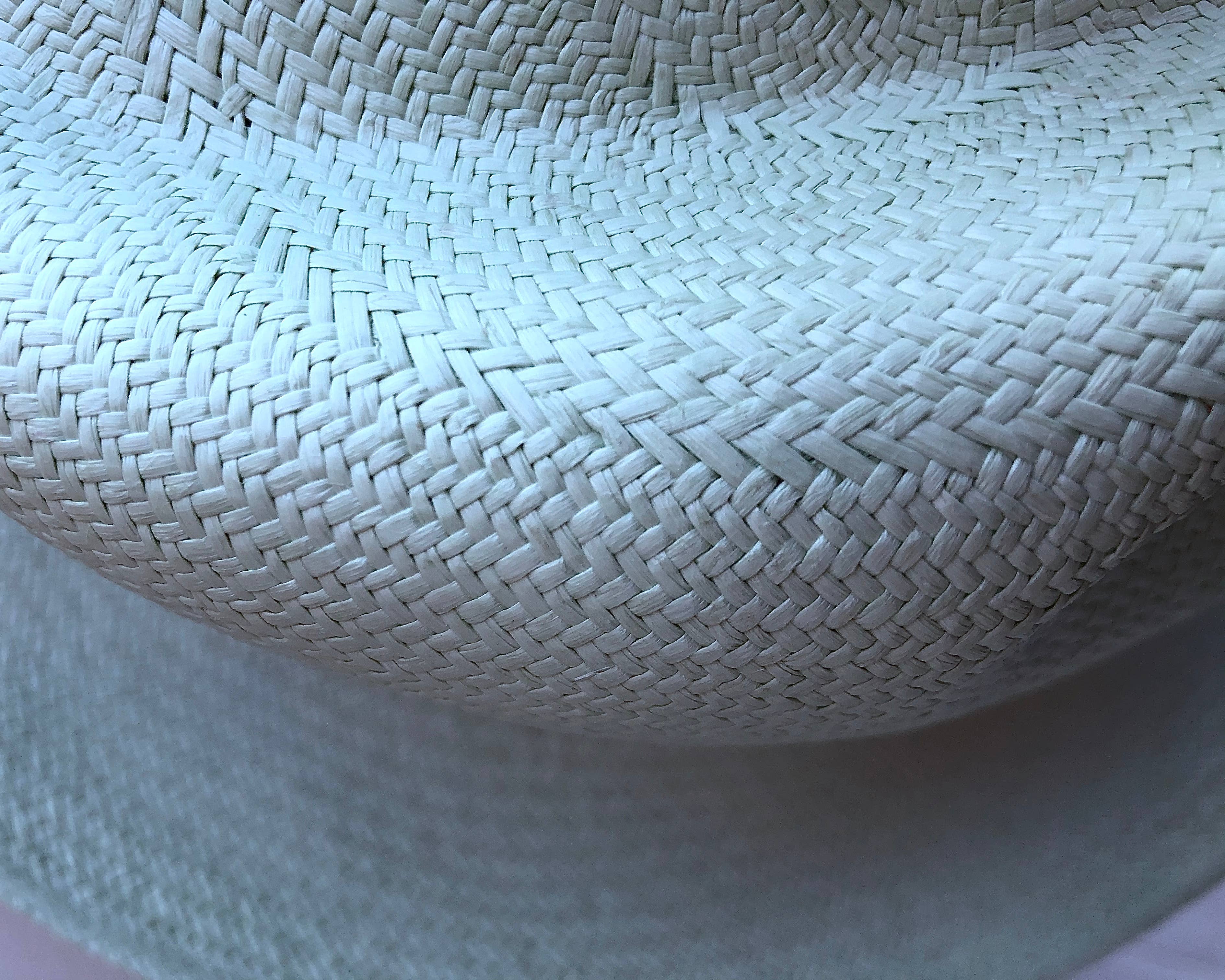 AWANA – Chapéu de palha – Mulher por atacado – Chapéu de palha Toquilla clássico para ela (Chapéu Panamá)15