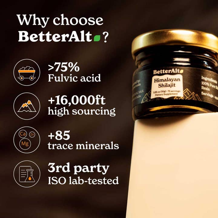 Azuretale INC - Wholesale Oral Supplement/Vitamin - Pure Himalayan Shilajit Resin