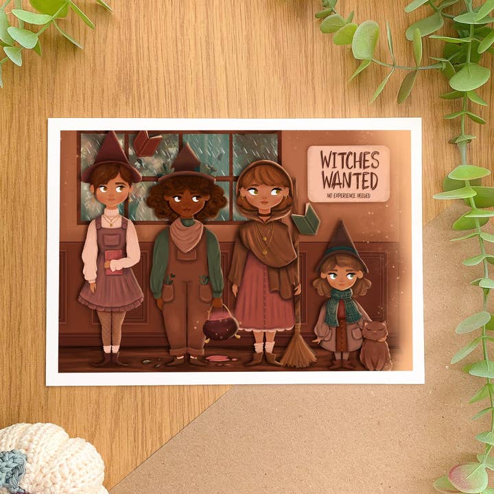 Sorcières recherchées - Impression artistique pour la vente par Laurel Mae Art