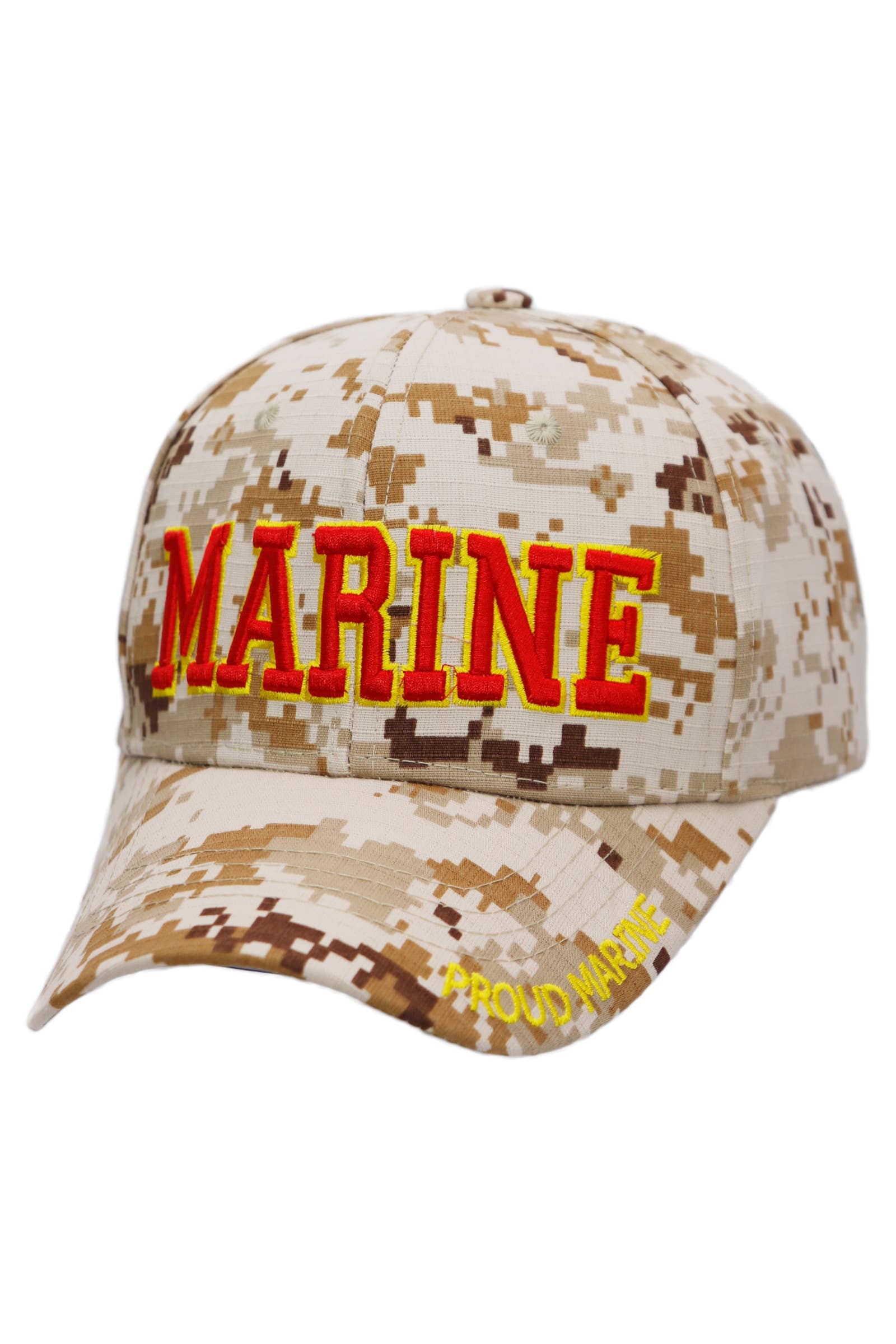 Cap Zone - Vendita all'ingrosso Cappellino da baseball - Unisex - Cappellino baseball mimetico digitale con logo dei rami militari USA7