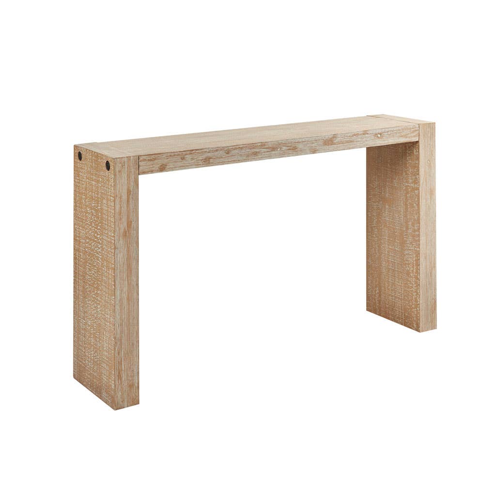 Olliix - Vente Console - Console en bois naturel Reclaimed Farmhouse *8