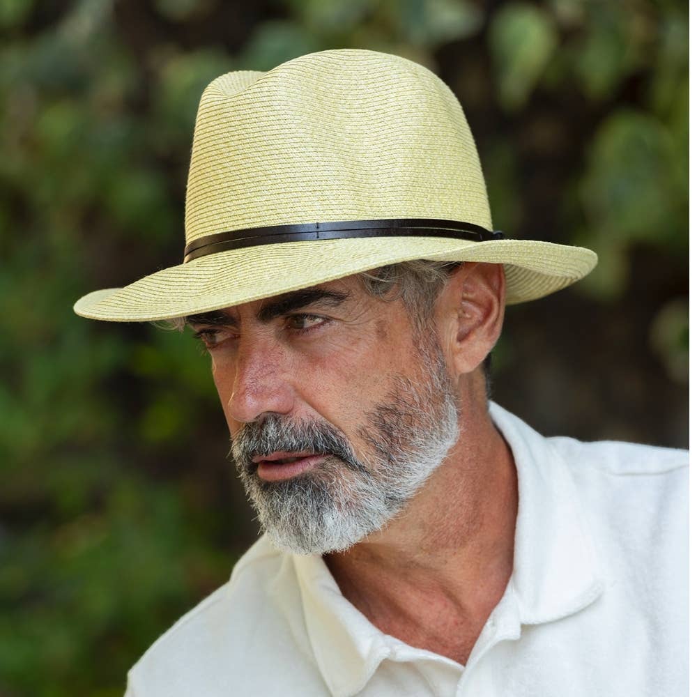 TRAVAUX EN COURS... - Wholesale Straw Hat - Unisex - PAPER HAT leather link149