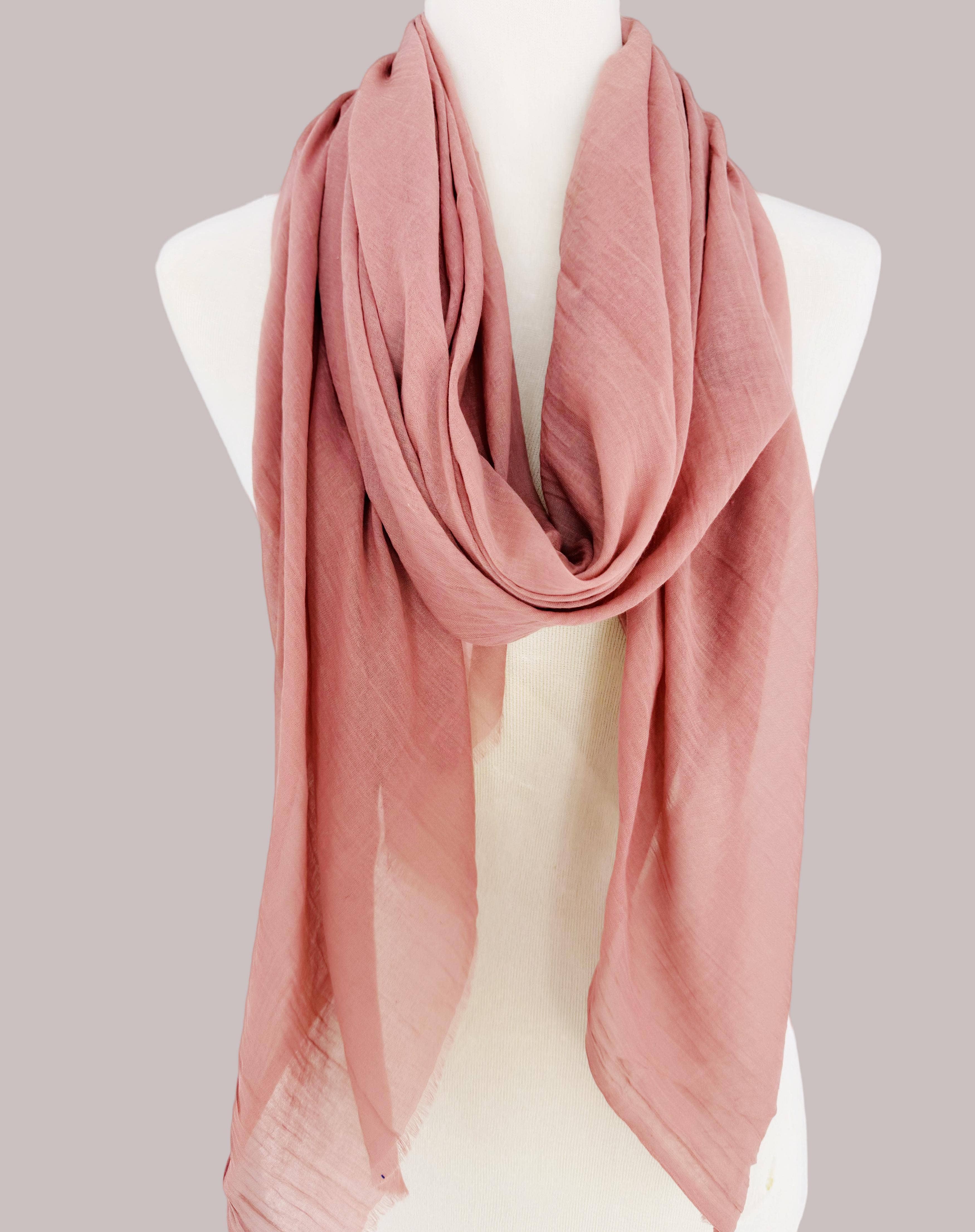 JC Sunny Fashion - Vente Écharpe – femme - Écharpe unie ultra douce - 21 couleurs3