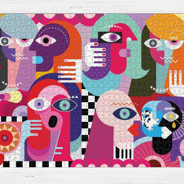 GB Jigsaws Ltd - Wholesale Puzzle - Adult - Tribal - Mindful Pieces Jigsaw Puzzle