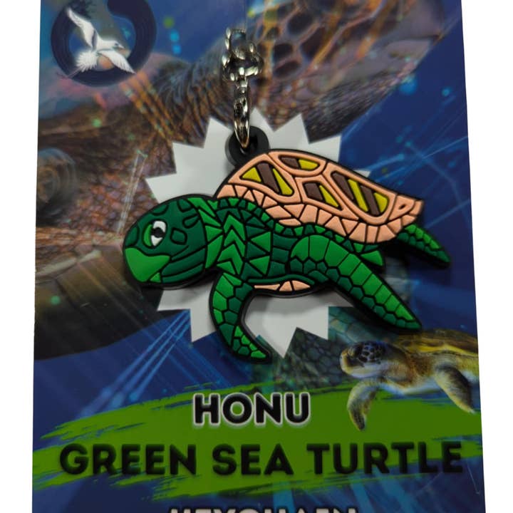 Advance Wildlife Education LLC - Wholesale Keychain – Unisex - Sea Turtle Keychain
