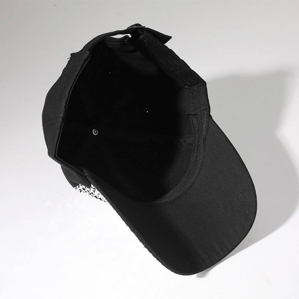 Sensibling Corp. – wholesale Baseball cap – Women's – Bling Studded Glam Baseball Cap13