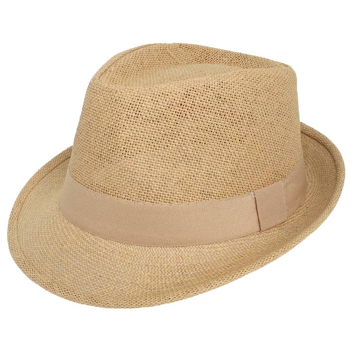 SP Sophia Collection - Wholesale Fedora - Women's - Fashion Paper Braid Panama Fedora Hat 7