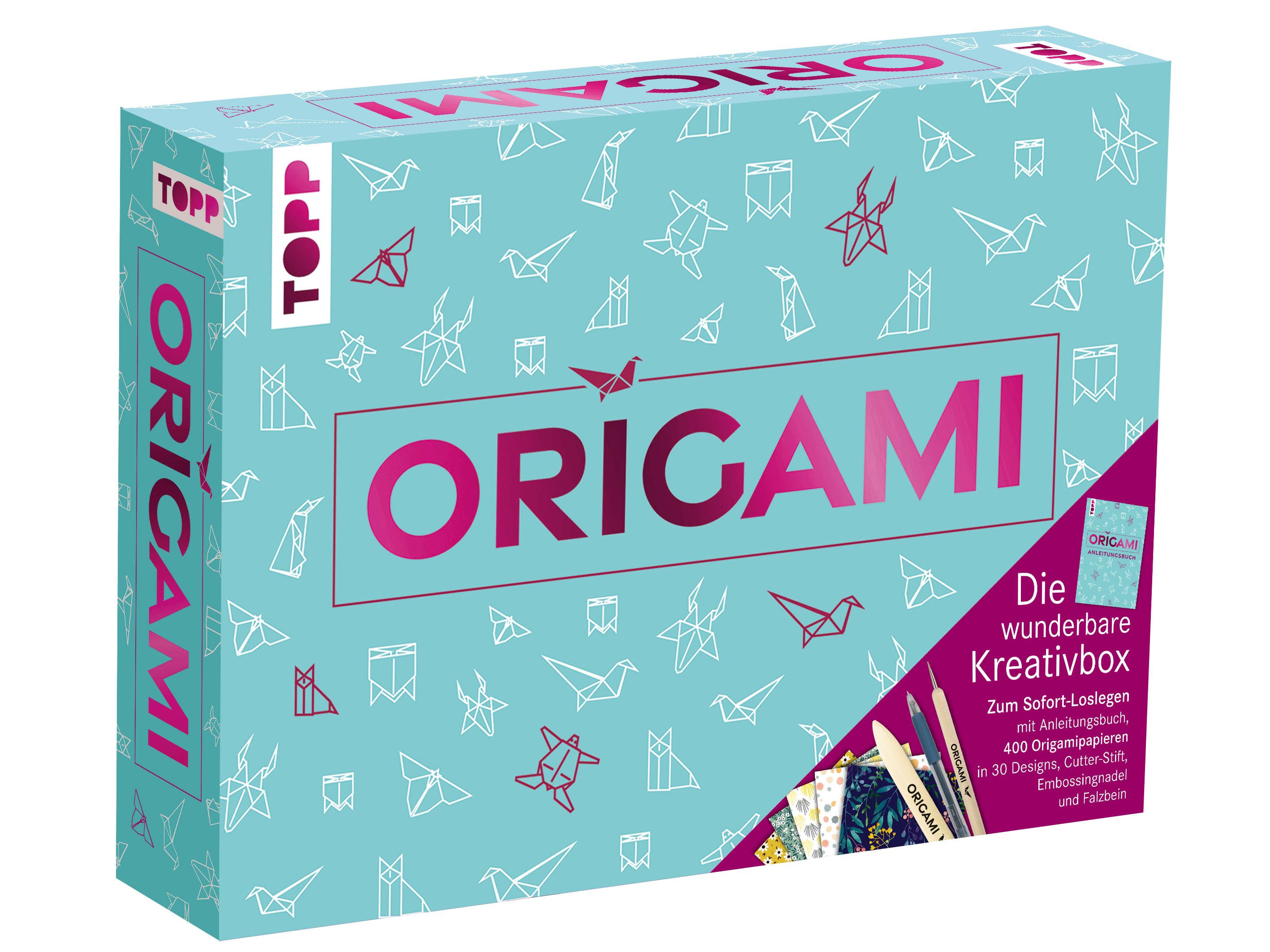 frechverlag TOPP & BusseSeewald - Wholesale DIY Craft Kit - Origami - The Wonderful Creative Box