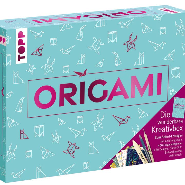 frechverlag TOPP & BusseSeewald - Wholesale DIY Craft Kit - Origami - The Wonderful Creative Box0