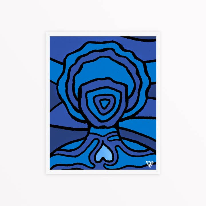 Name Yourself - Water Art Print for wholesale by G. Qulture