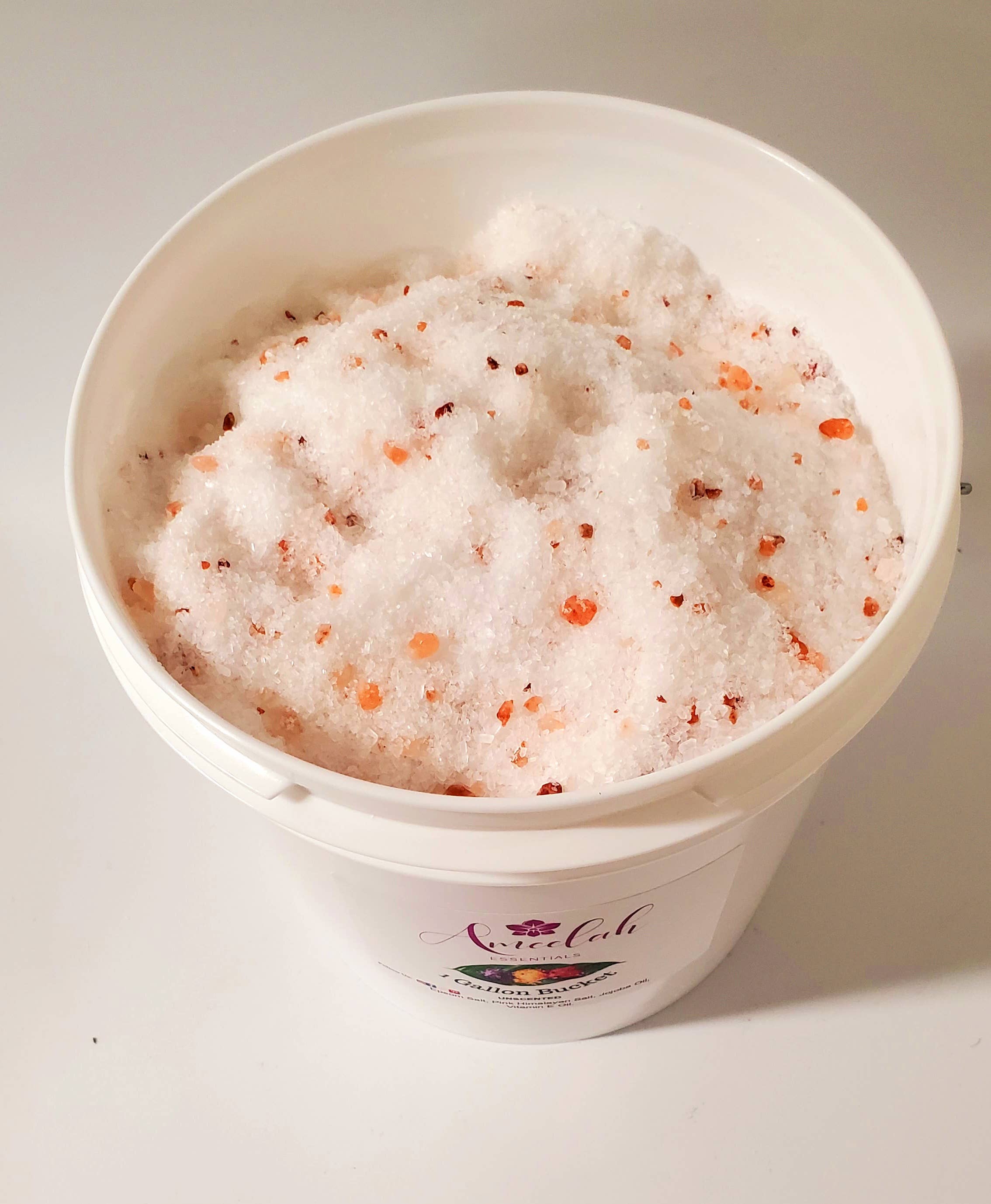 Ameelah Essentials – Sais de banho por atacado – Balde de sal de banho de 8 lb (1 galão)2