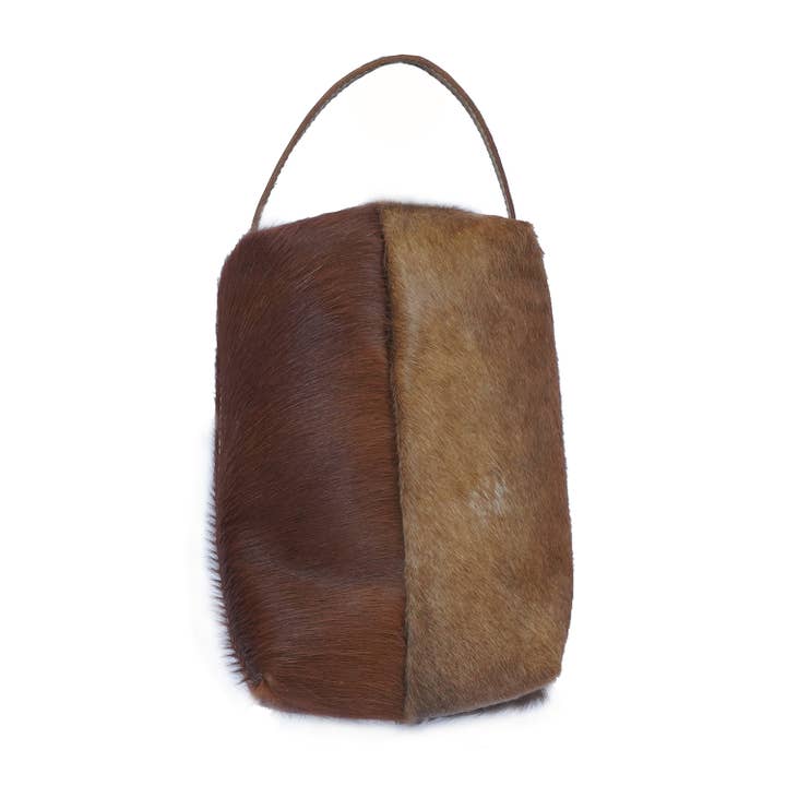 Cowhide Leather Men Women's Gerio Dopp Kit for wholesale by Hopofly Bags