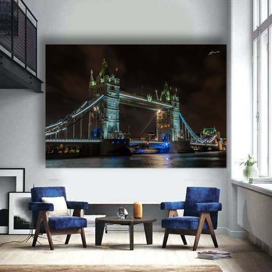 Author prints canvas/plexi Made in Italy LONDON4 for wholesale by Andrea Risi Fine Art Photography