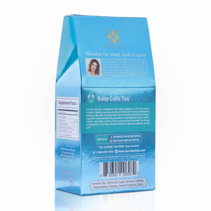 Secrets Of Tea – Großhandel Stilltee – Schwangerschaft & Stilzeit – Baby Colic Tea - USDA Organic & FDA genehmigt - 20 Beutel