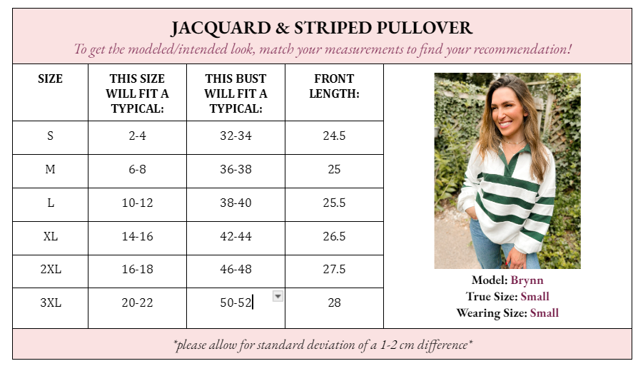 Girl Code Couture - Wholesale Sweatshirt - Women's - Jordan Jacquard & Striped Pullover5