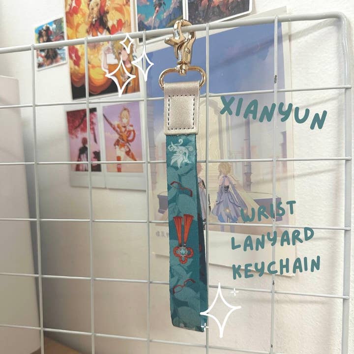 Xianyun Læder Håndledsrem Nøglering - Genshin Impact for engroshandel hos Studio Ayu