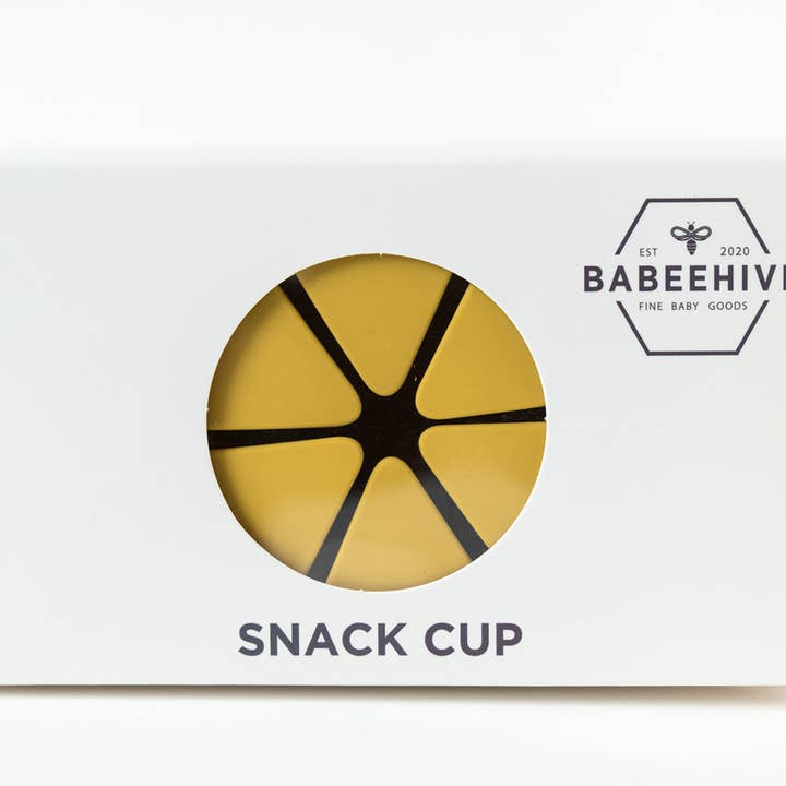 Babeehive Goods - Wholesale Snack Box - Kids & Baby - Silicone Snack Cup with Lid24