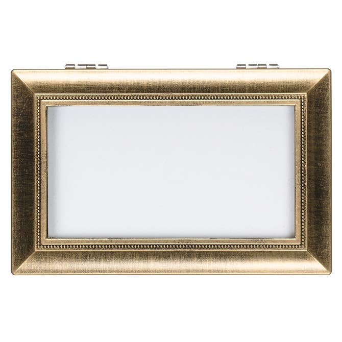 Small Antique Gold "Fur Elise" Music Box for wholesale by Gift & Garden by Carson