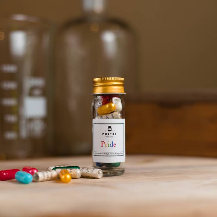 Pride - Poetry Pills (Small) for wholesale by Poetry Pharmacy