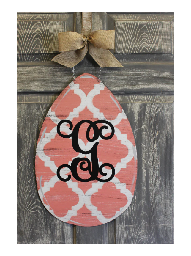 Steel Southern Designs - Wholesale Door Hanger - Outdoor Metal Art Egg13