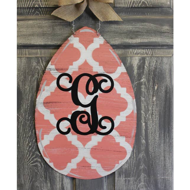 Steel Southern Designs - Wholesale Door Hanger - Outdoor Metal Art Egg13