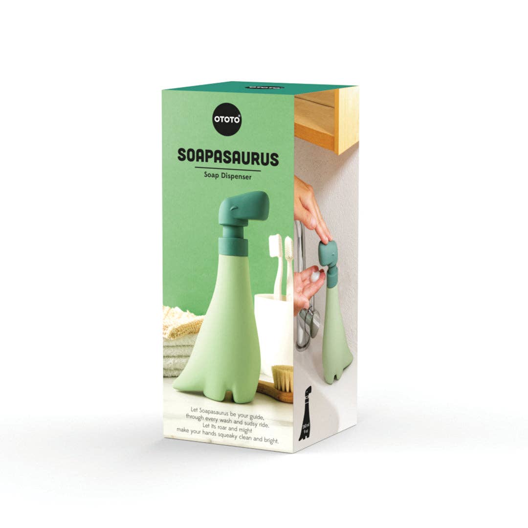 OTOTO - Wholesale Kitchen Appliance - Soapasaurous Dino Hand Soap Dispenser - Gifts for Kids5