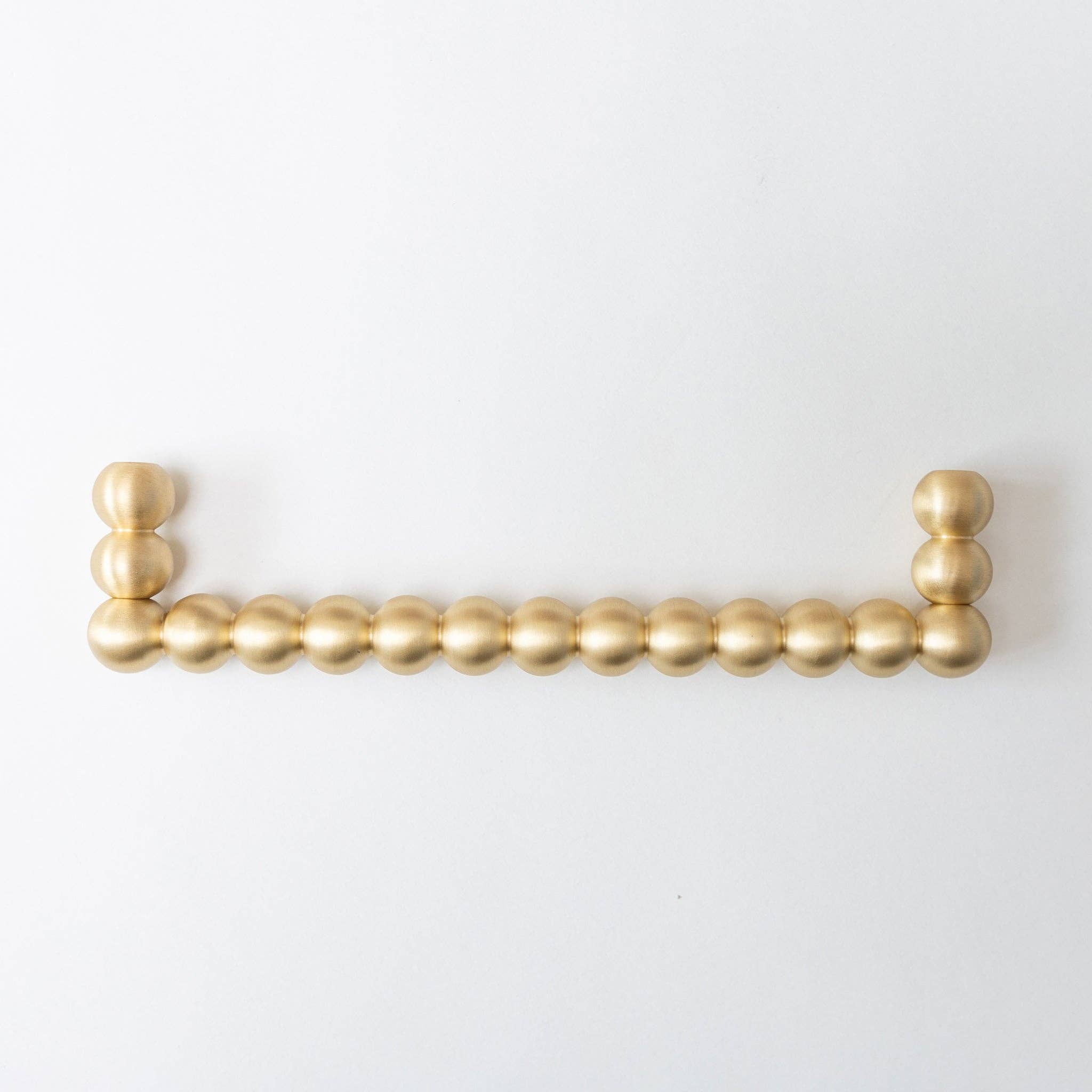 Brass bee – wholesale Knob/pull – Solid Brass Beaded Cabinet Pull Handles & Knobs - Satin Brass Finish41
