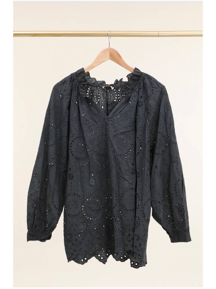 LÉA & LUC - Wholesale Blouse - Women's - 100% Cotton Blouse REF. 1216813