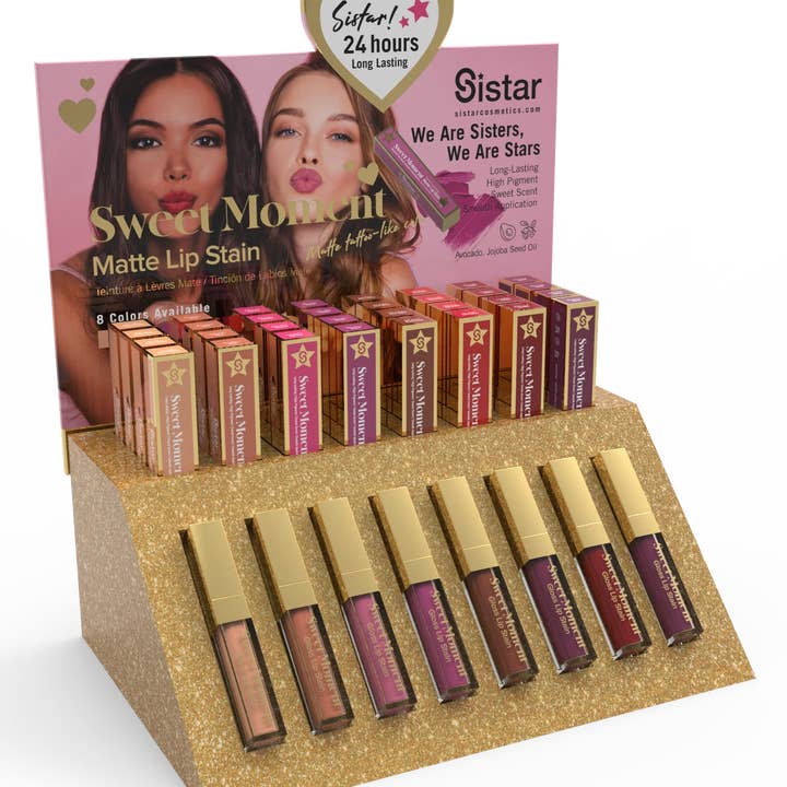 SM Beauty LLC - Wholesale Lip Stain/Dye/Tint - Sistar Sweet Moment Matte Lip Stain