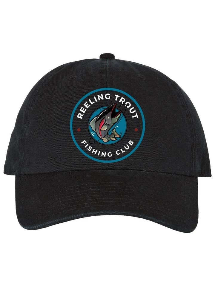 Clube de Pesca de Truta Canelada Bordada Chino Cap por atacado de Lifestyles Sports