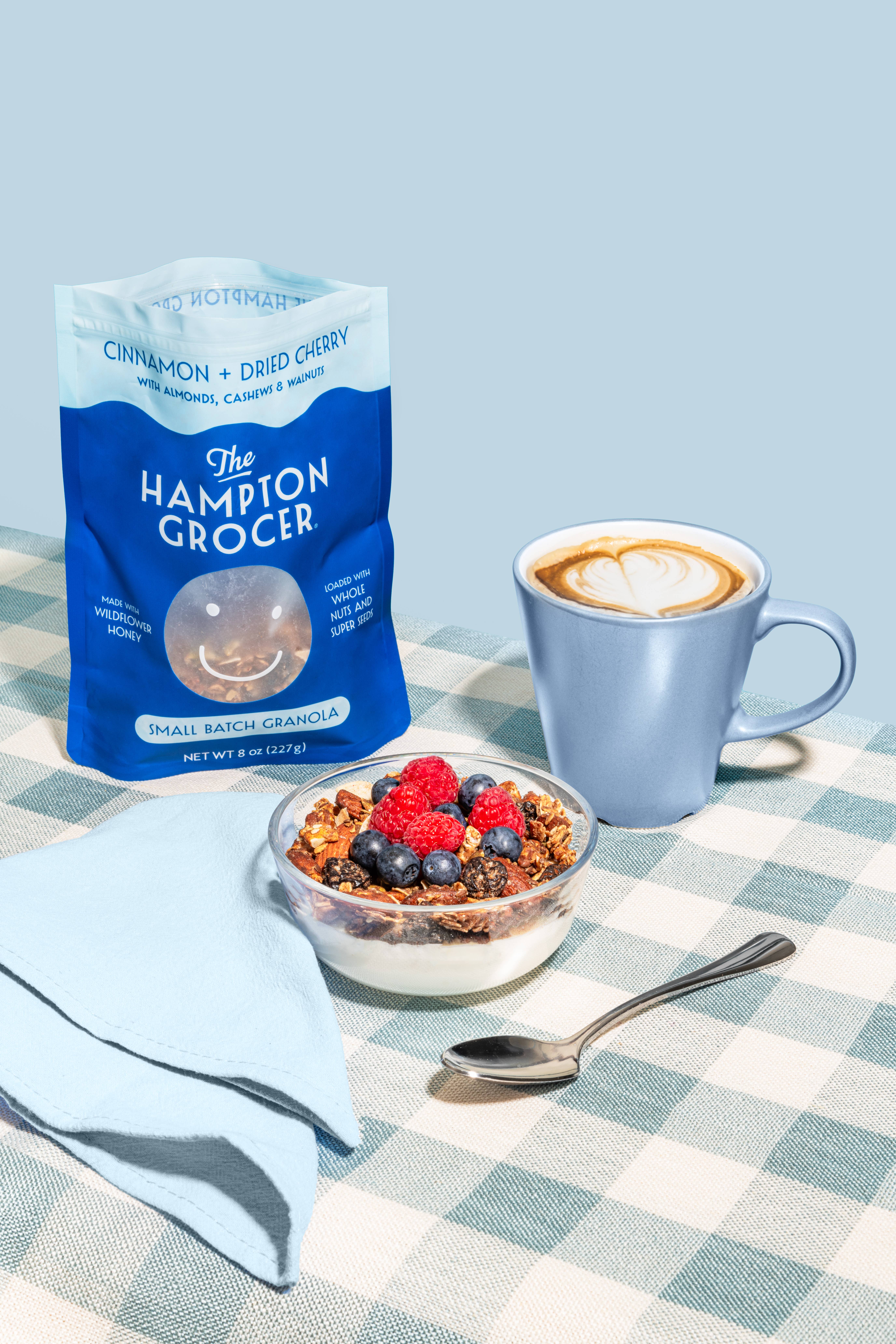 The Hampton Grocer Granola - Wholesale Granola - Cinnamon + Dried Cherry Granola3