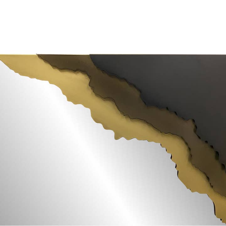 Peterson Housewares & Artwares - Wholesale Wall Mirror - Dual-Tone Metal Frame Floor and Wall Mirror5